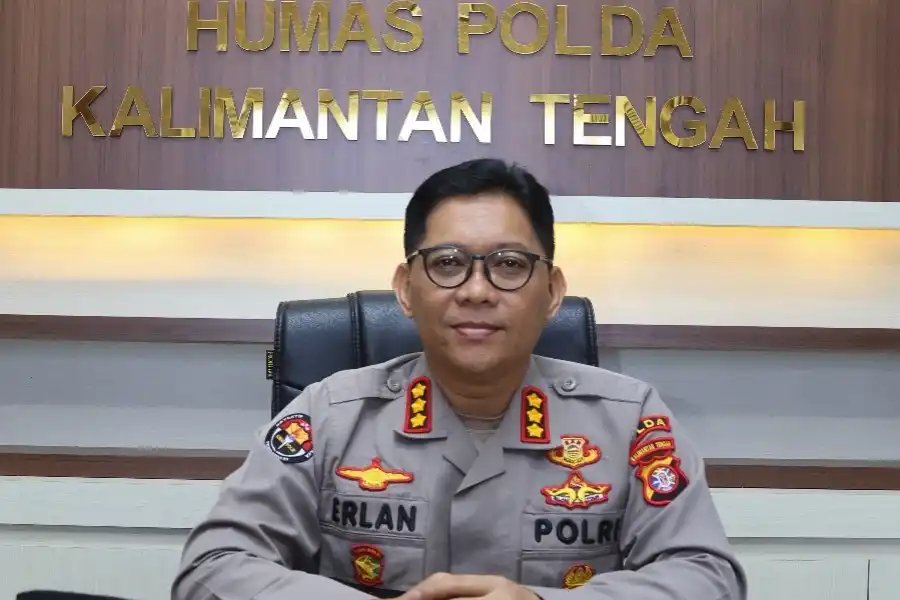 Kabidhumas Polda Kalteng, Kombes Pol Erlan Munaji