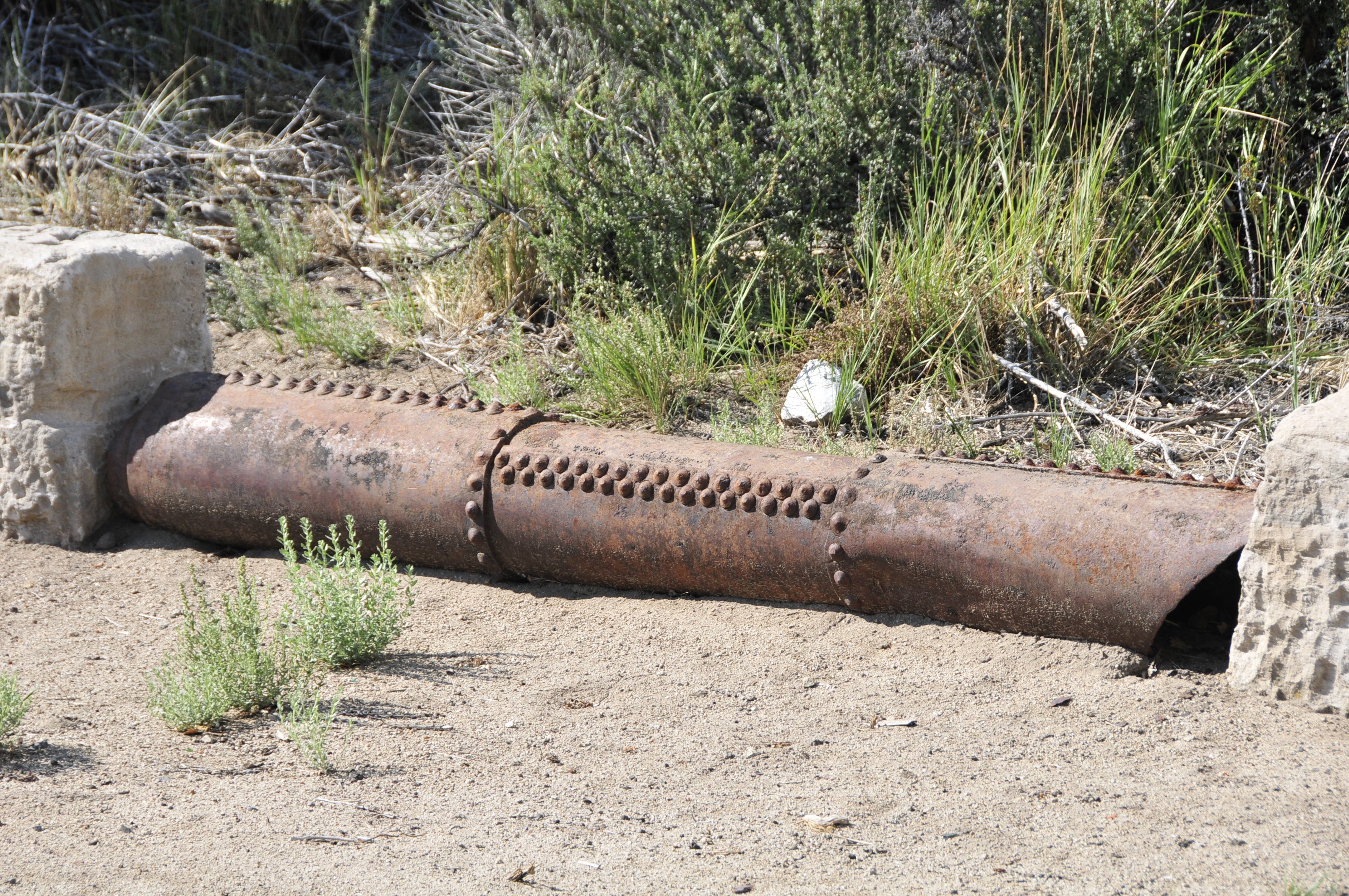 Pipeline in concrete