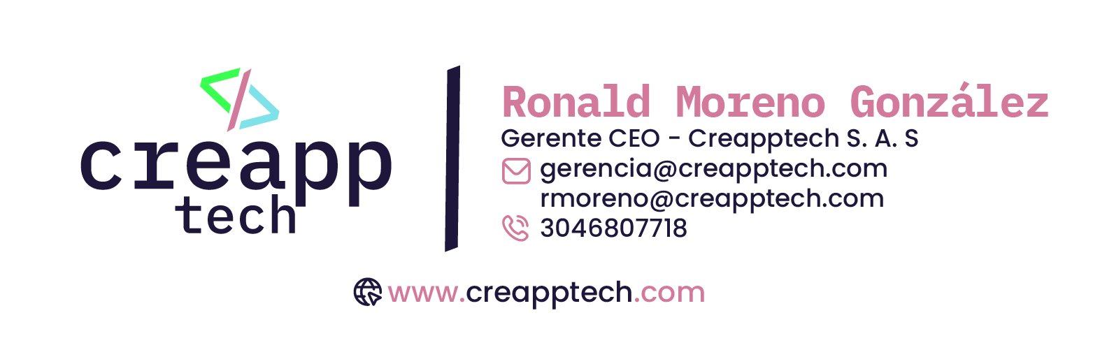 Firma de Ronald Moreno